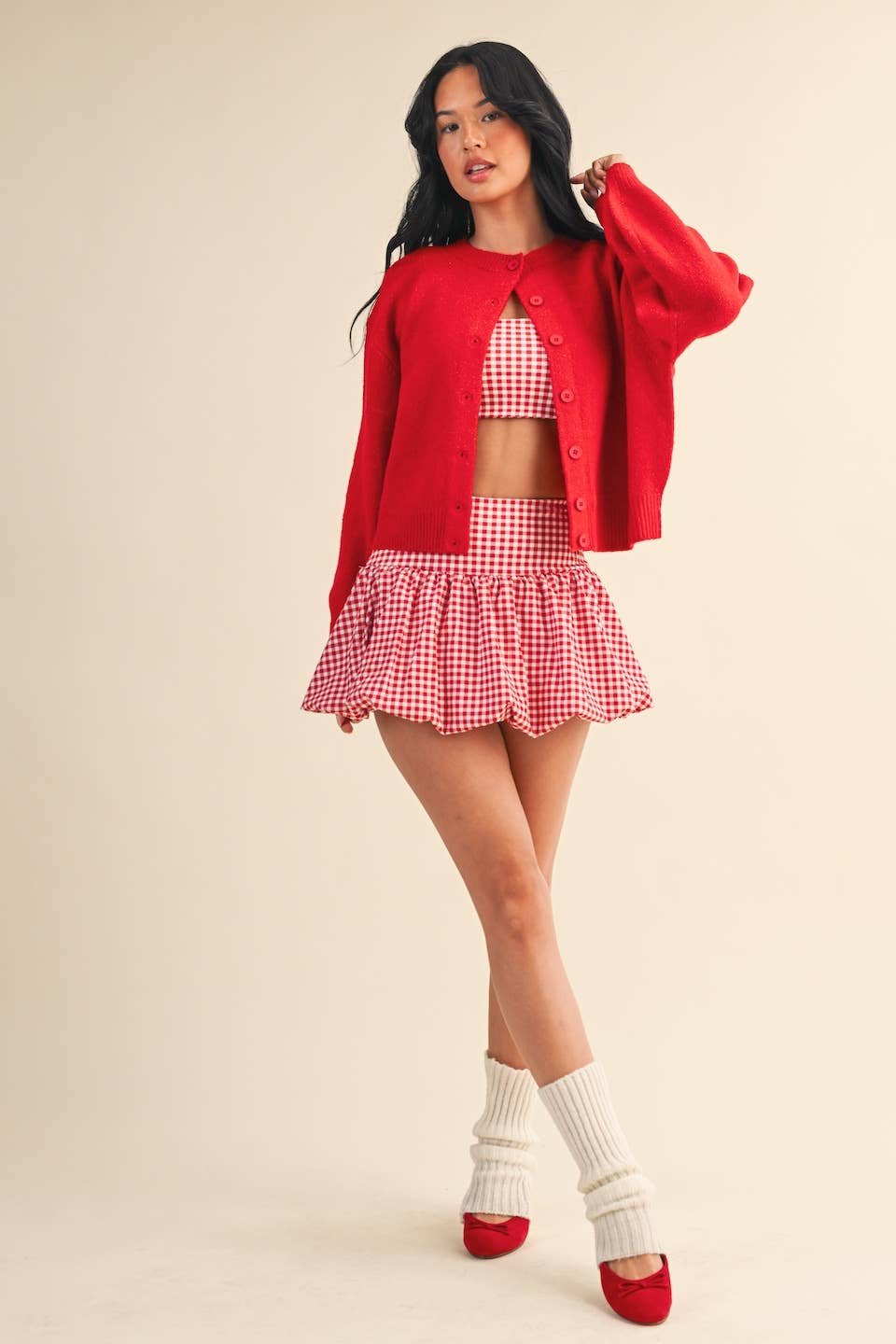 Knit Button Up Cardigan
