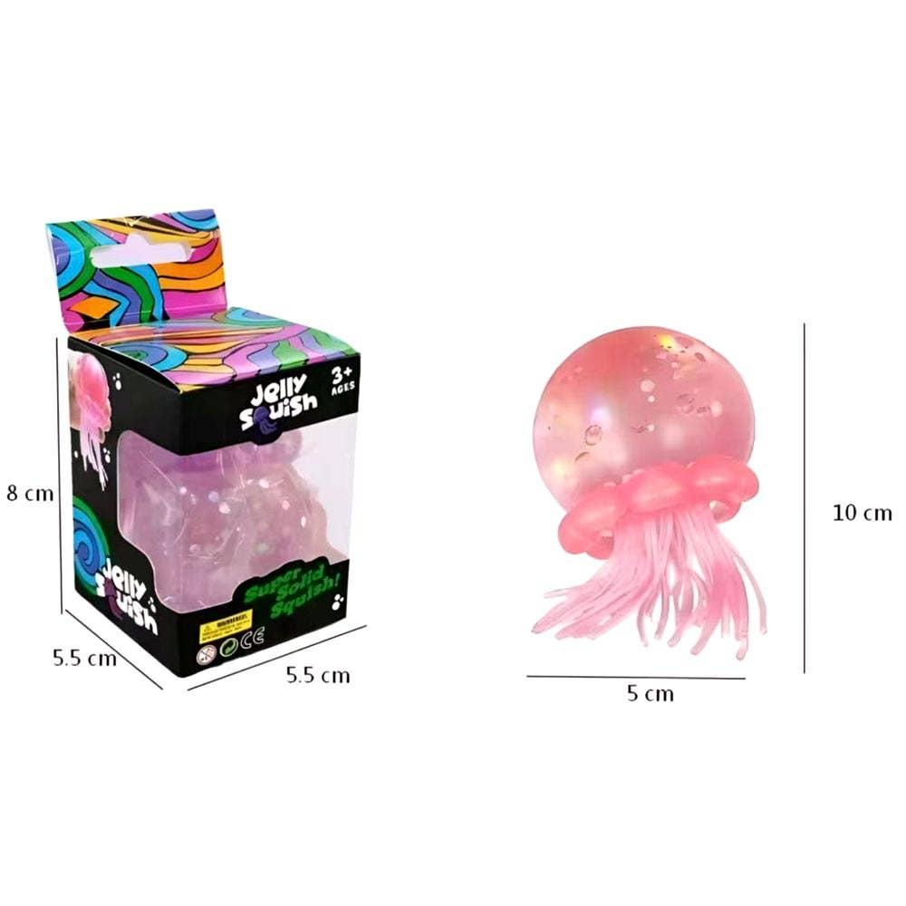 Glitter Jellyfish Squishy