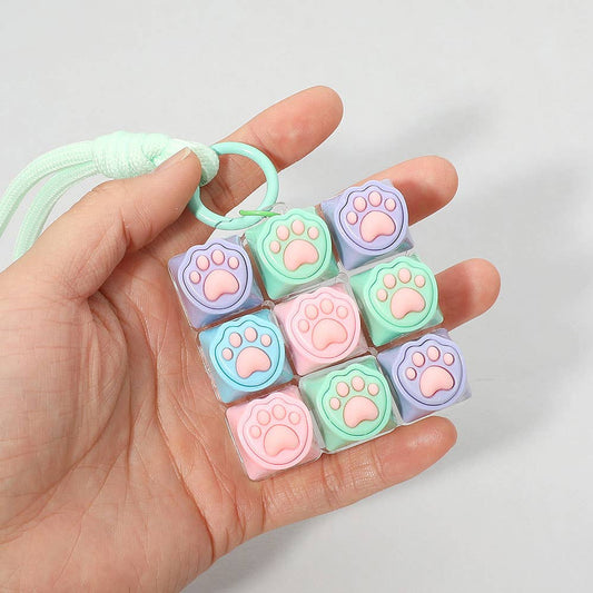Cube Keyboard Bag Charm