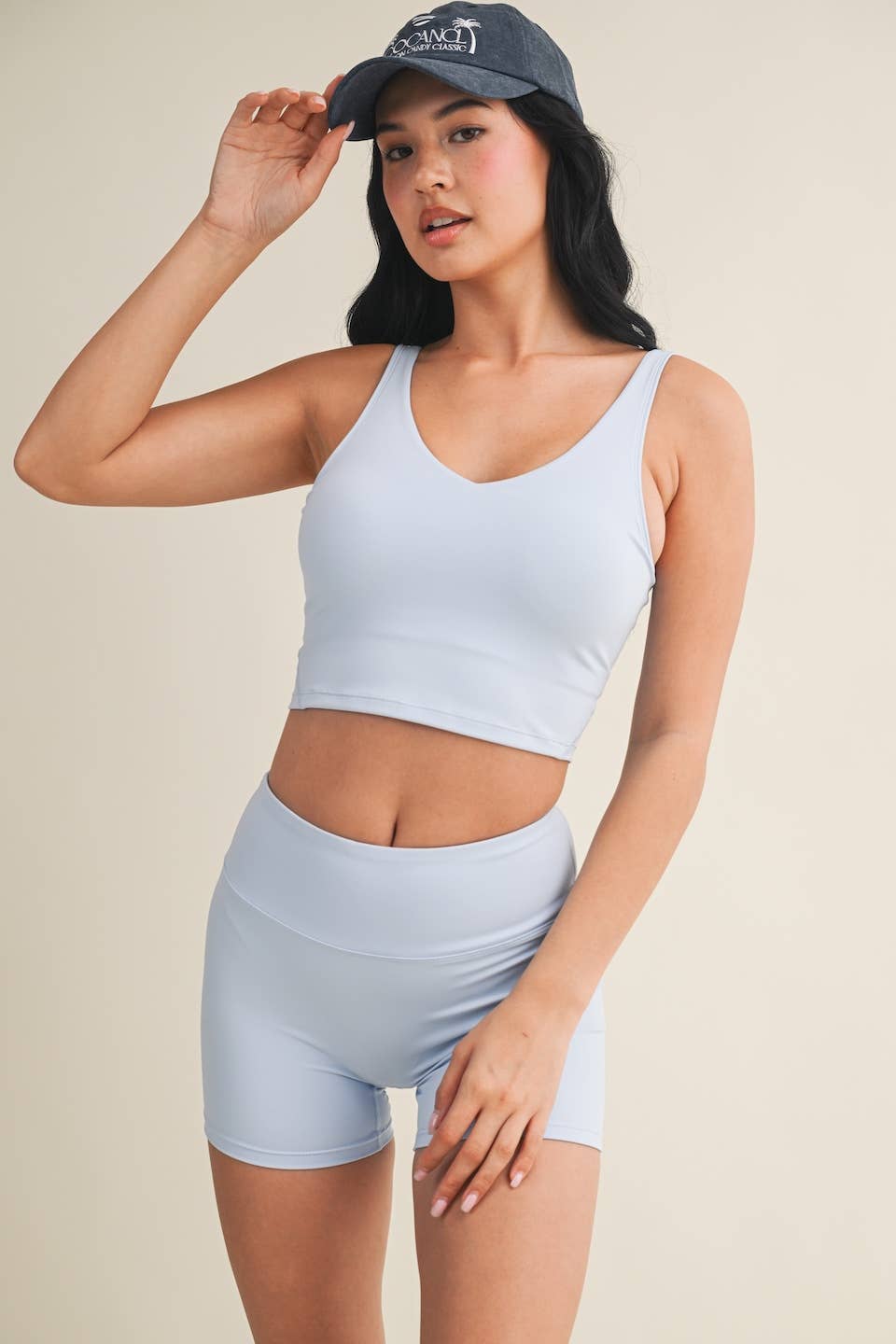 Aligned Cropped Tank Top
