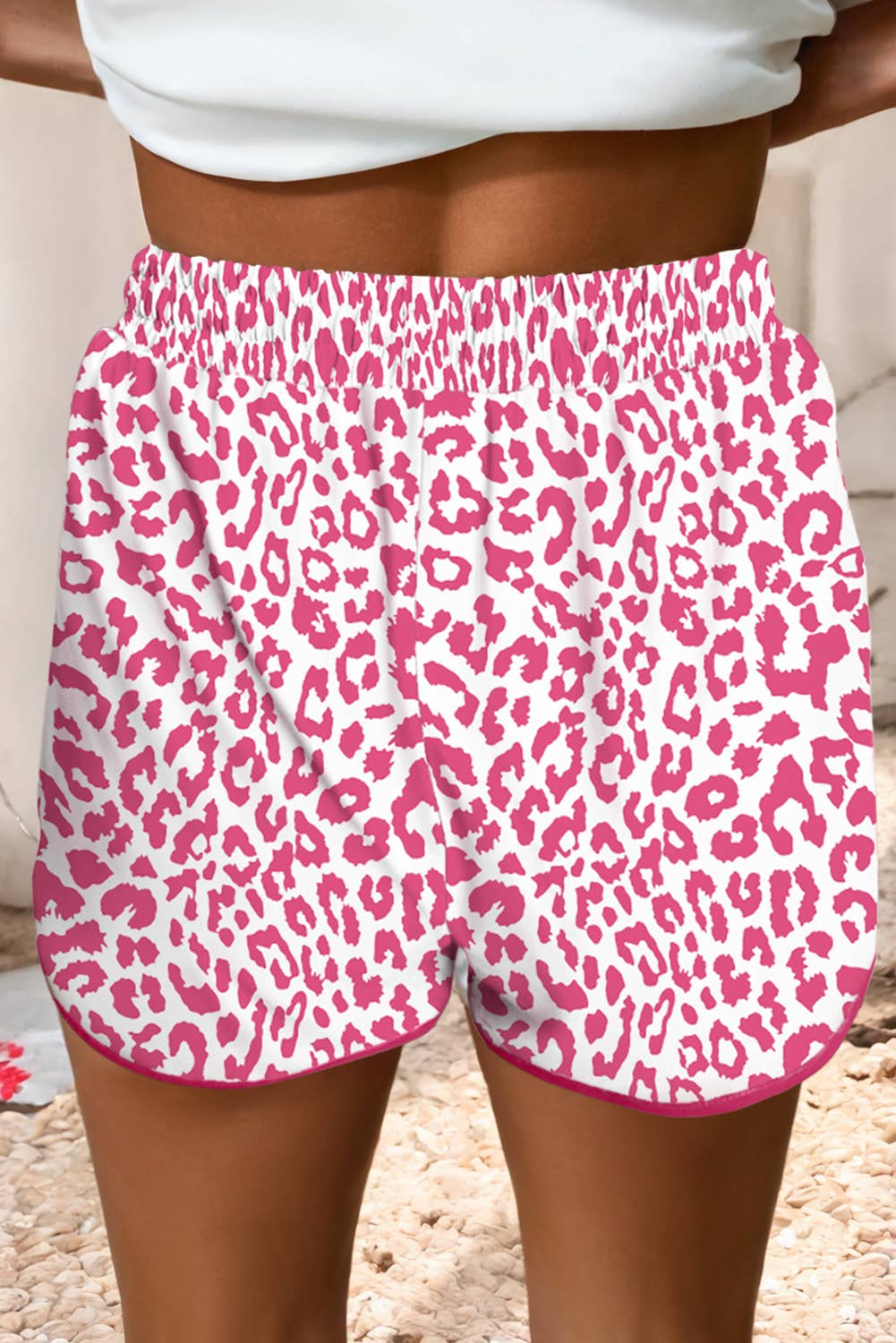 Leopard Casual Short