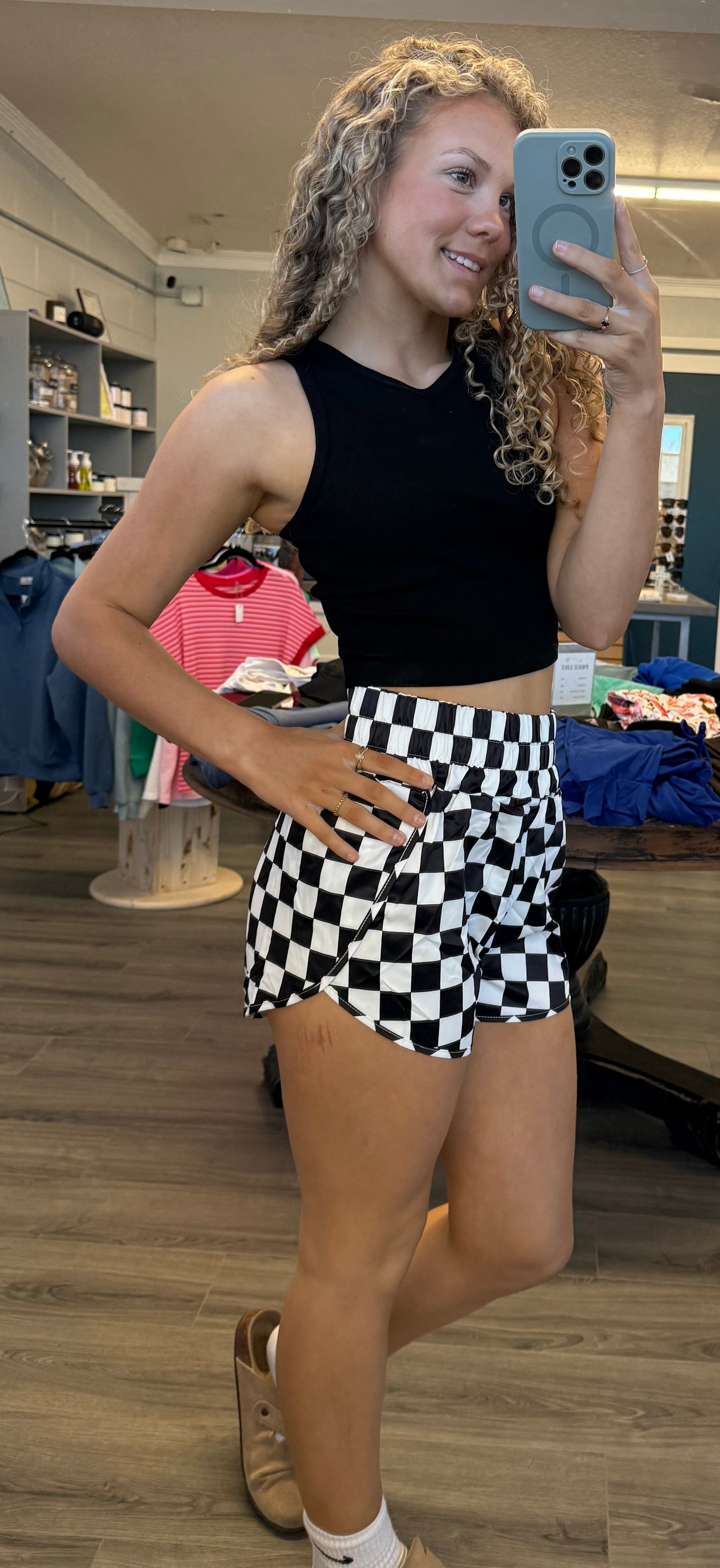 Checkerboard Shorts