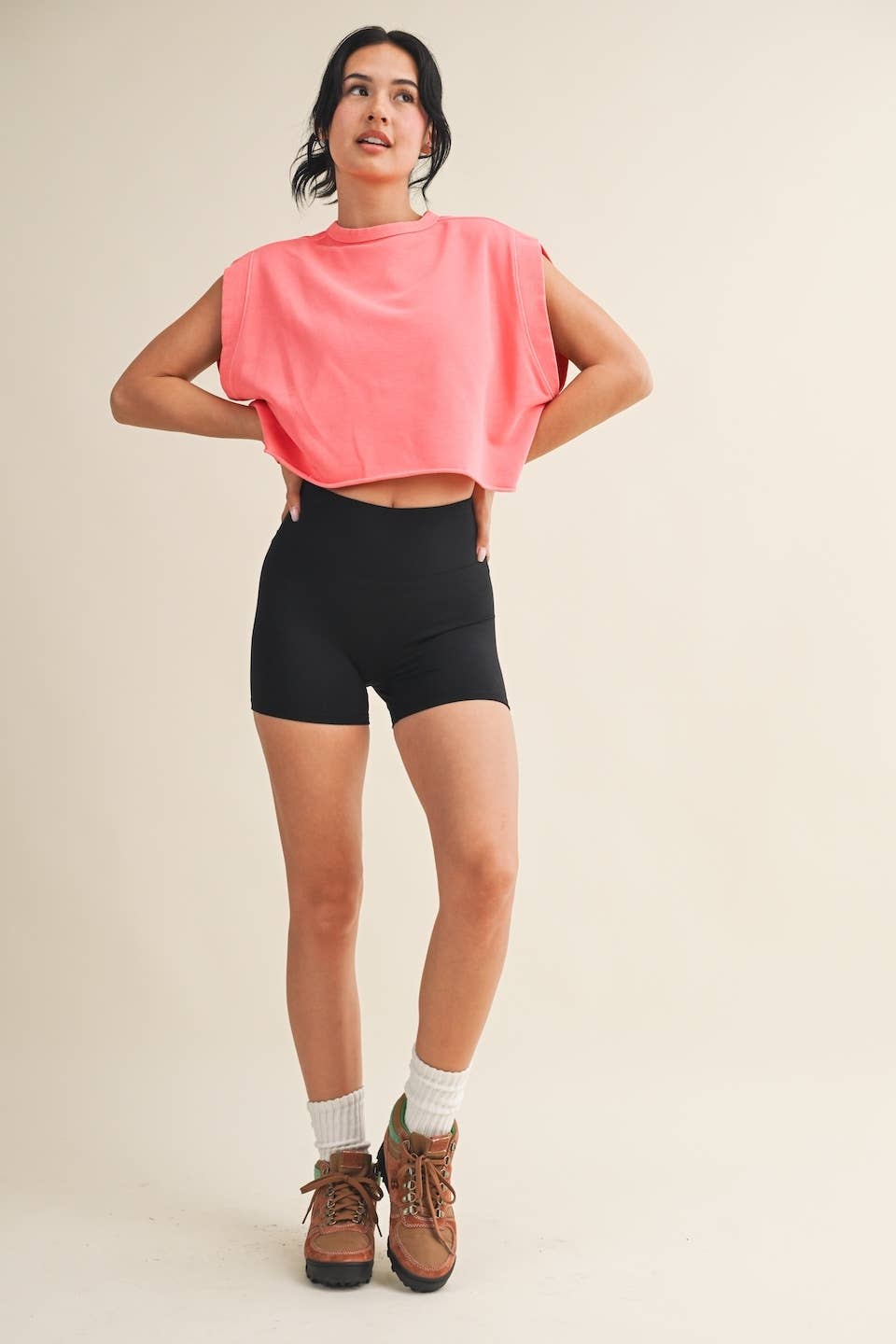 Mineral Wash Open Back Top