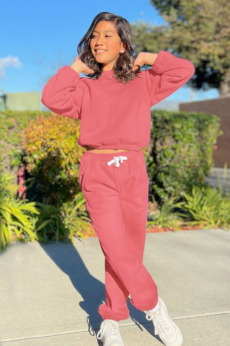 Girl's Sweatsuit Set