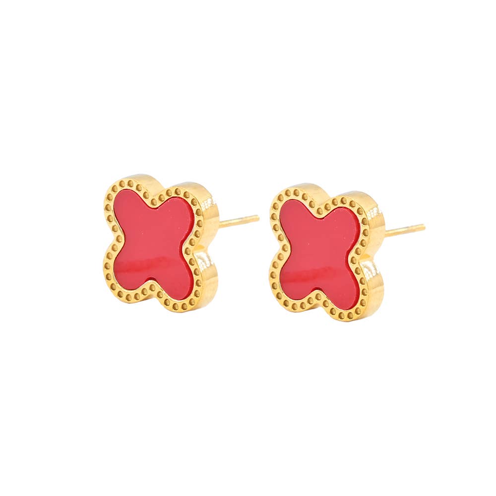 Stone Cluster Studs