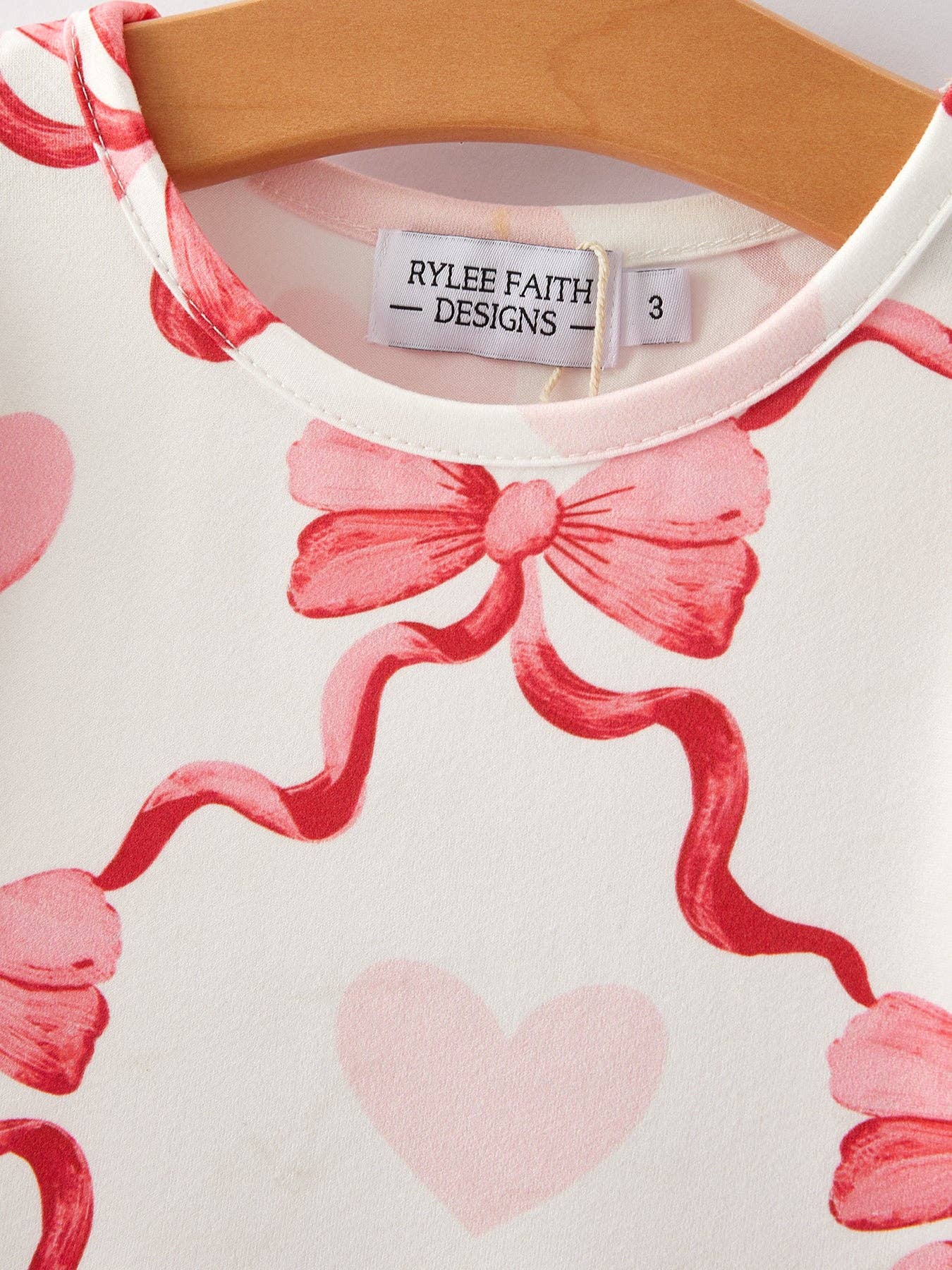 Bow/Heart Dress - Girls
