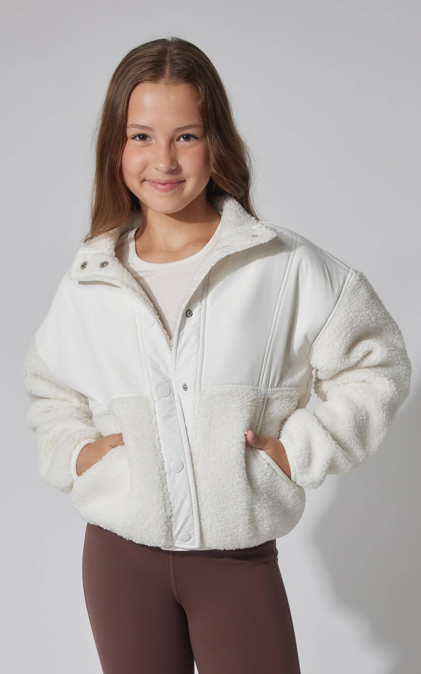 Tween Sherpa Jacket
