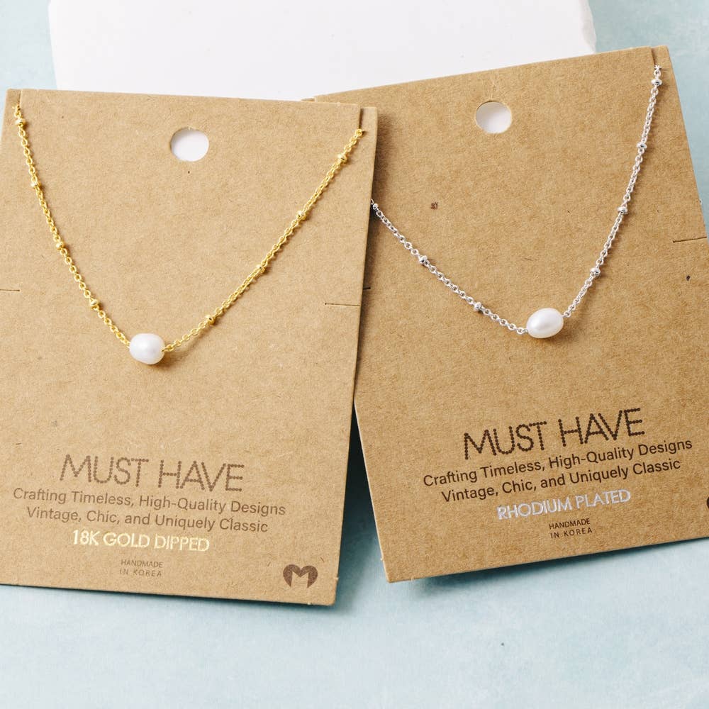 Pearl Pendant Necklace
