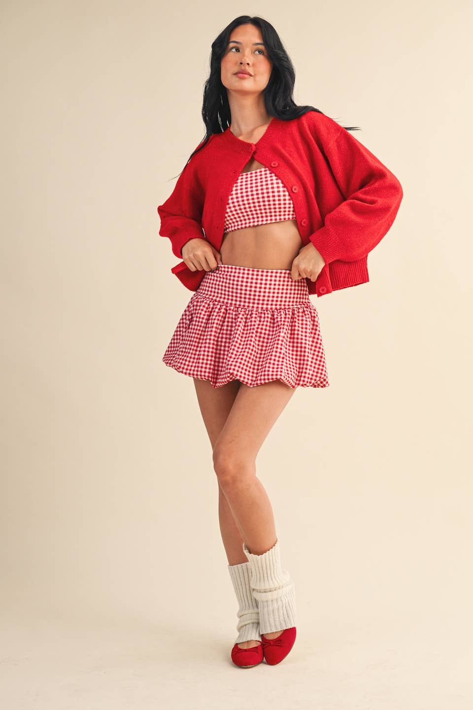 Knit Button Up Cardigan