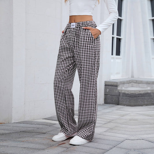 Checkered Pants
