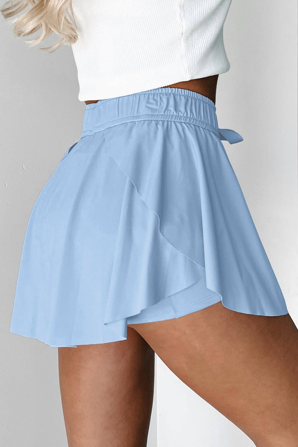 “Helen” High Waist Skort