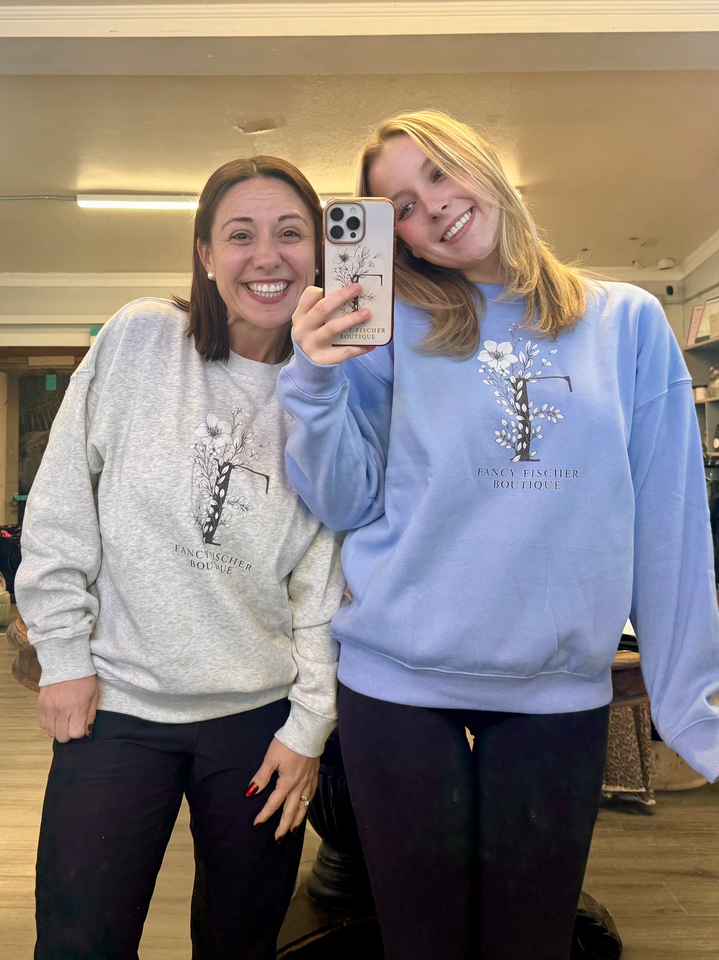 Fancy Fischer Boutique Sweatshirts