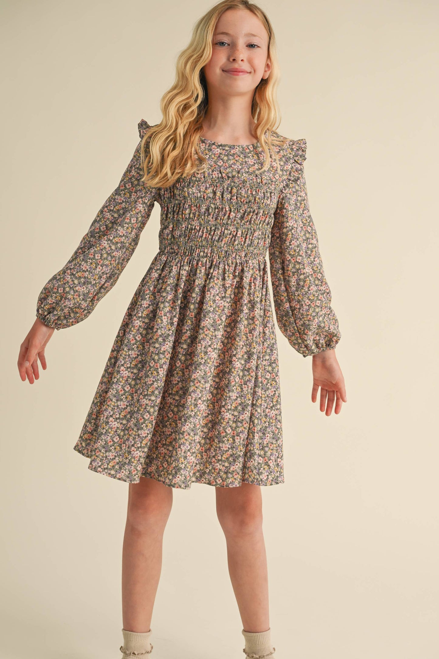 Blossom Breeze Dress- Girls