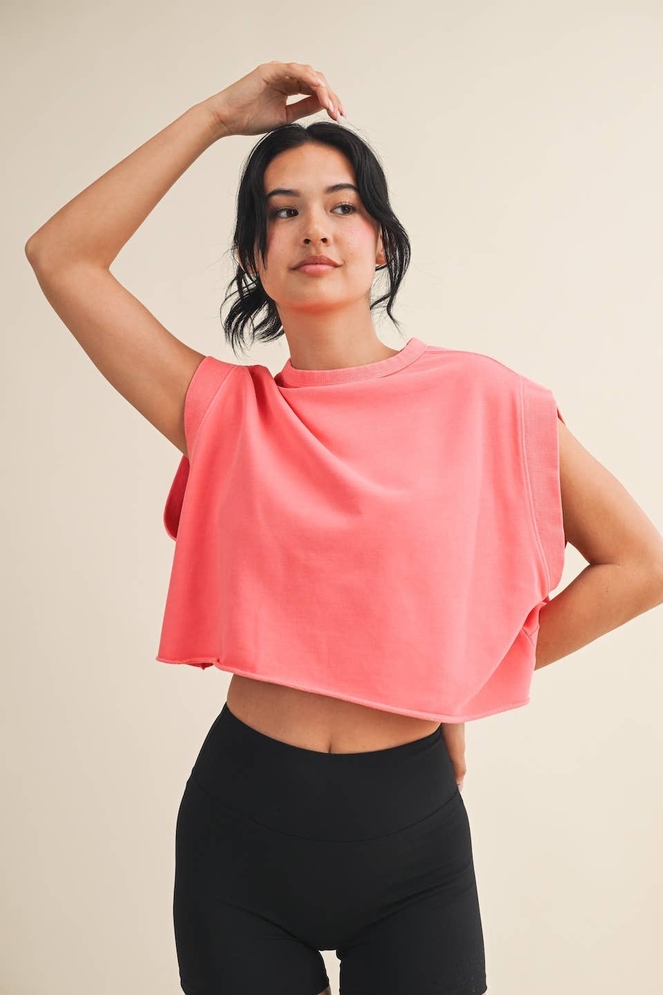 Mineral Wash Open Back Top