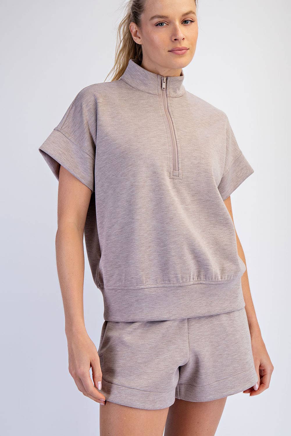 Scuba Quarter Zip Top