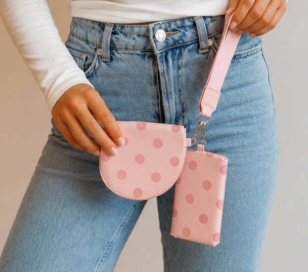 Dual Pouch Wristlet