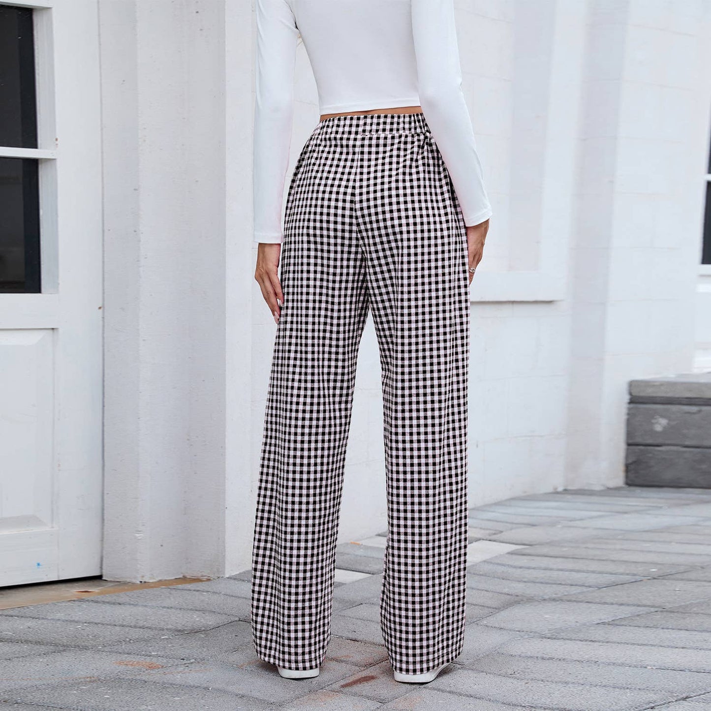 Checkered Pants