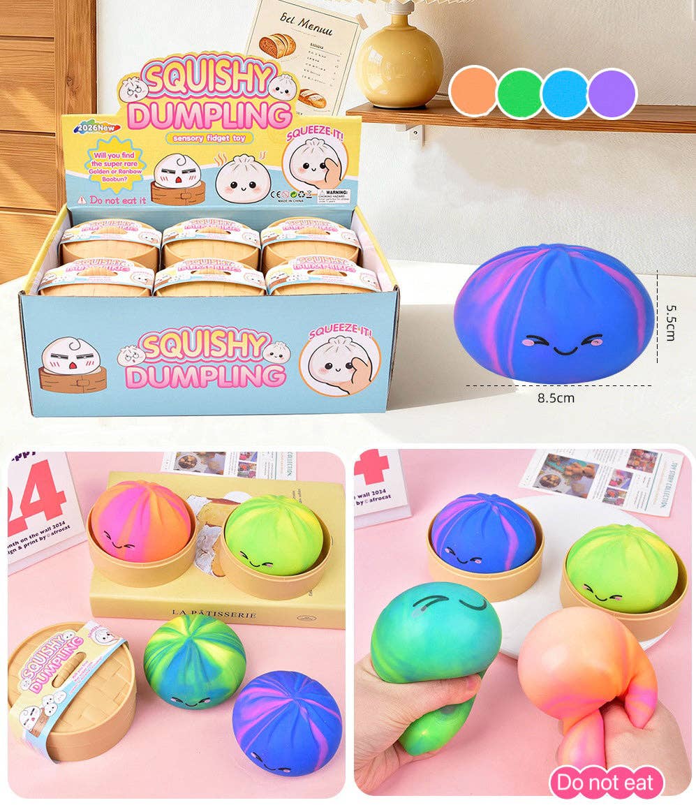 Squishy Dumpling-Tie Dye