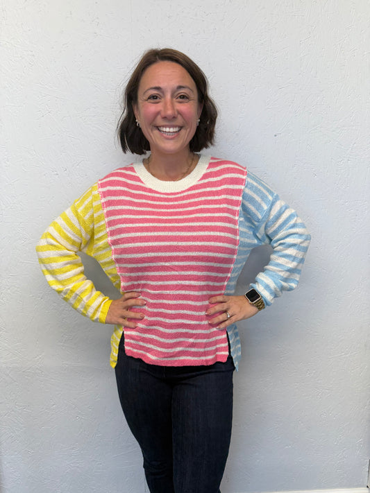 Color Block Sweater