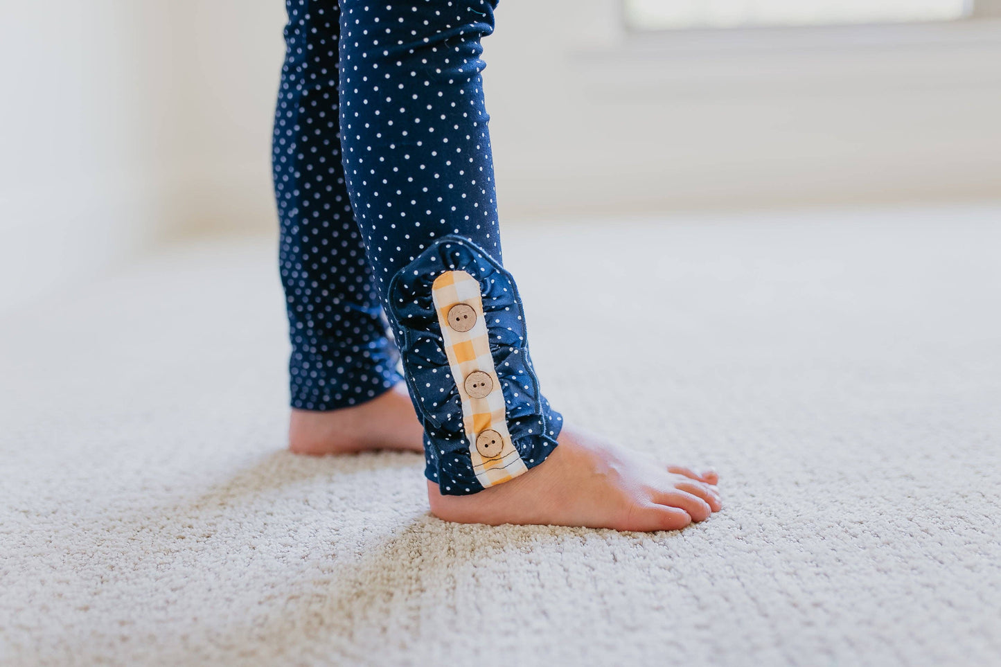 Kids Navy & Mustard Set
