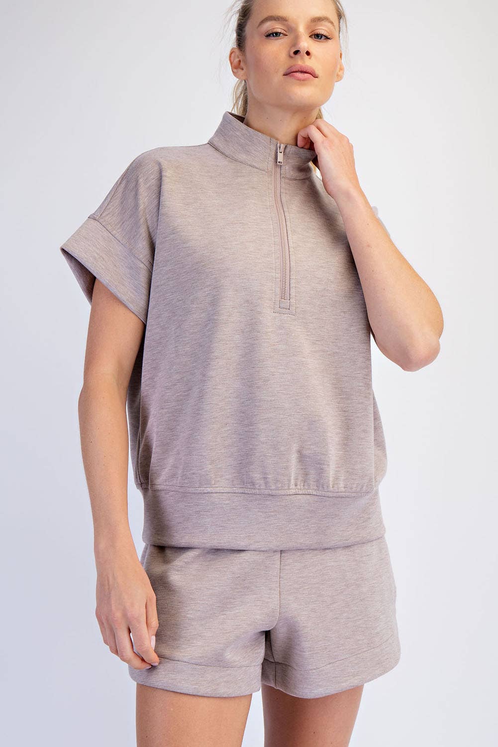 Scuba Quarter Zip Top