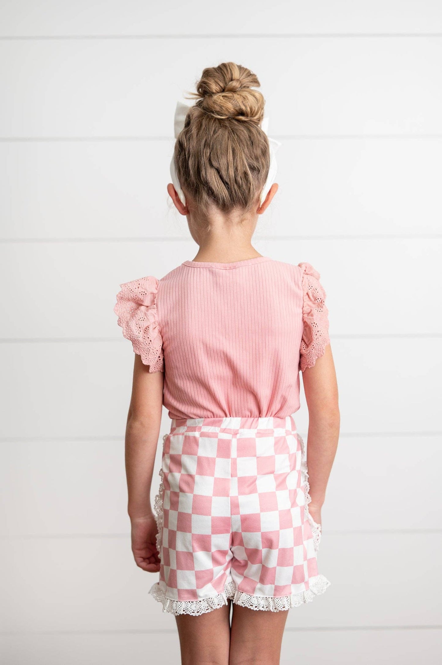Girls Checkered Set