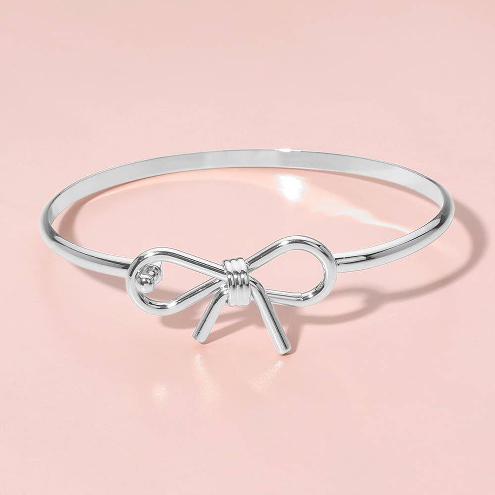 Bow Bangle Bracelet