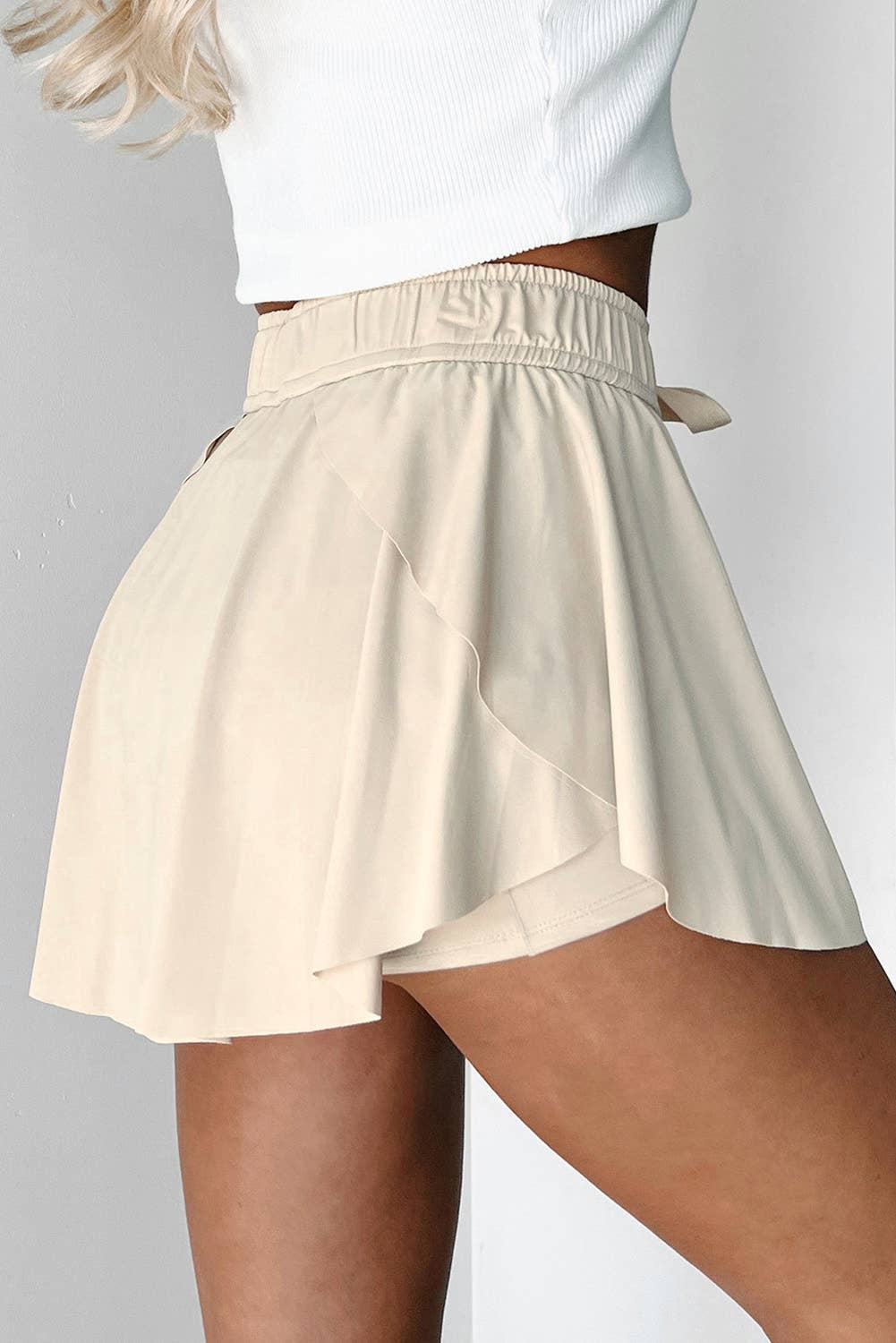 “Helen” High Waist Skort
