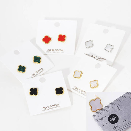 Mother of Pearl Stud Earrings