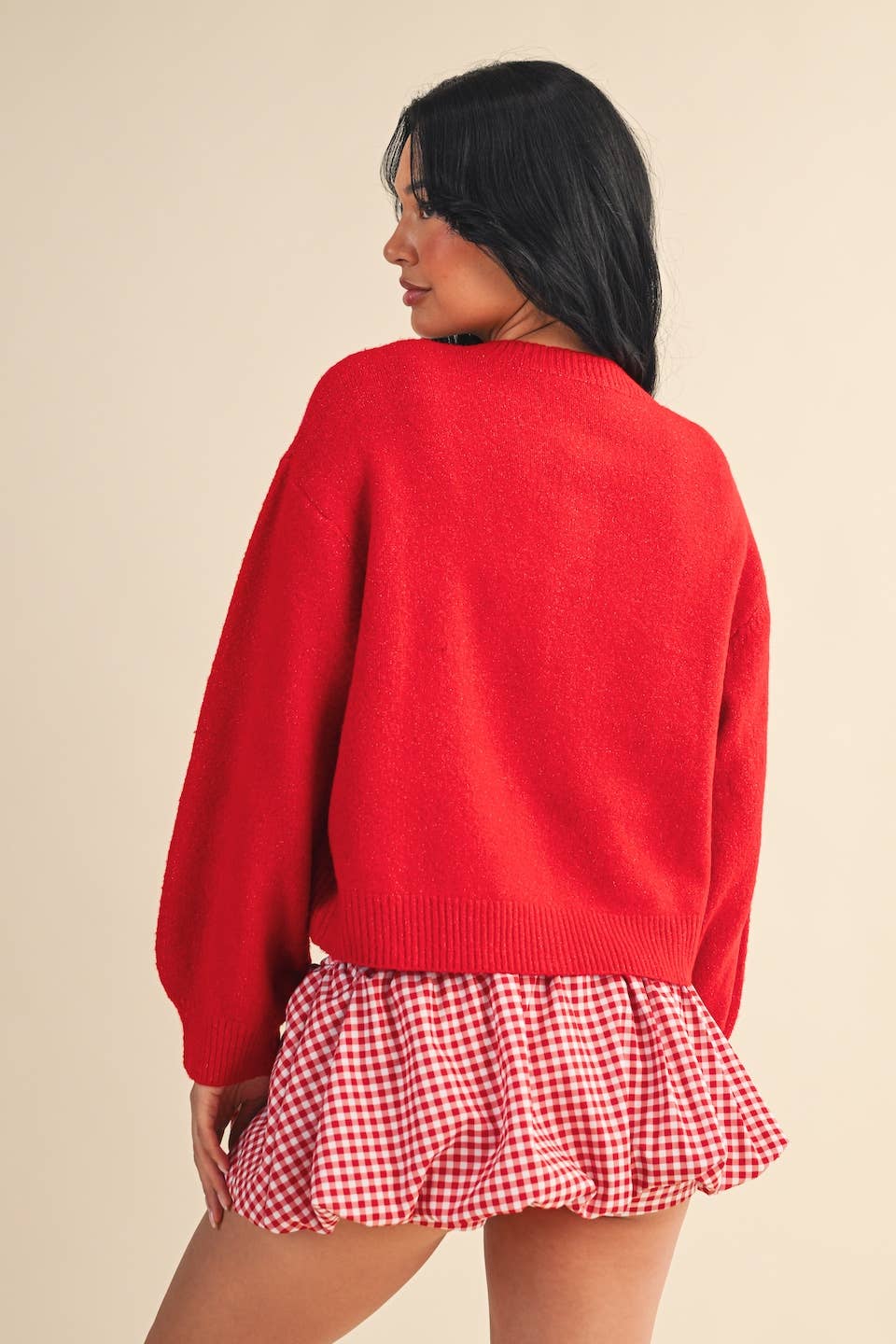 Knit Button Up Cardigan