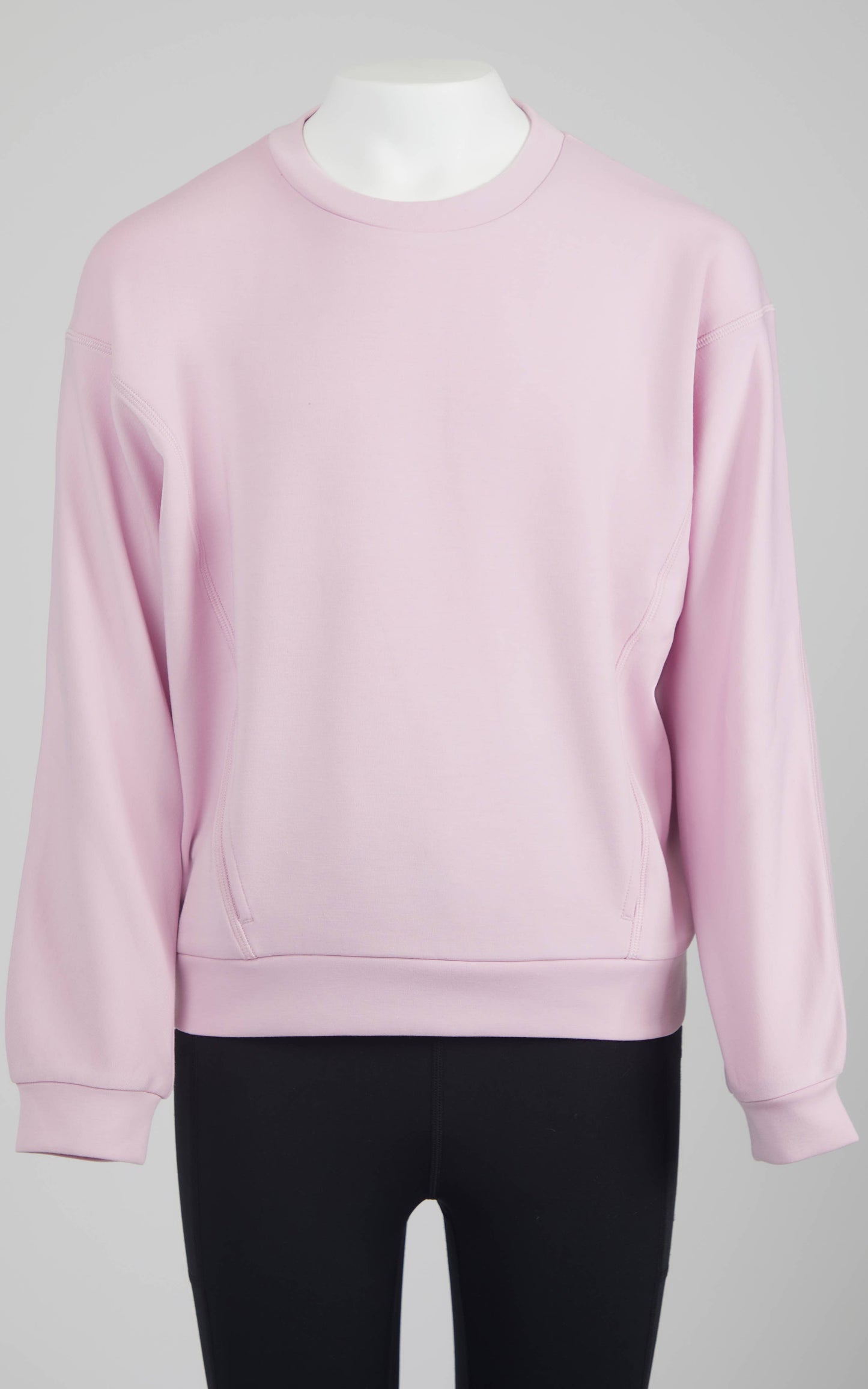 Soft Scuba Neck Everyday Sweatshirt- Girls