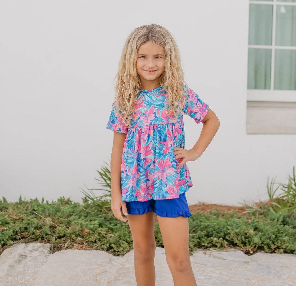 Tropical Ruffle Set