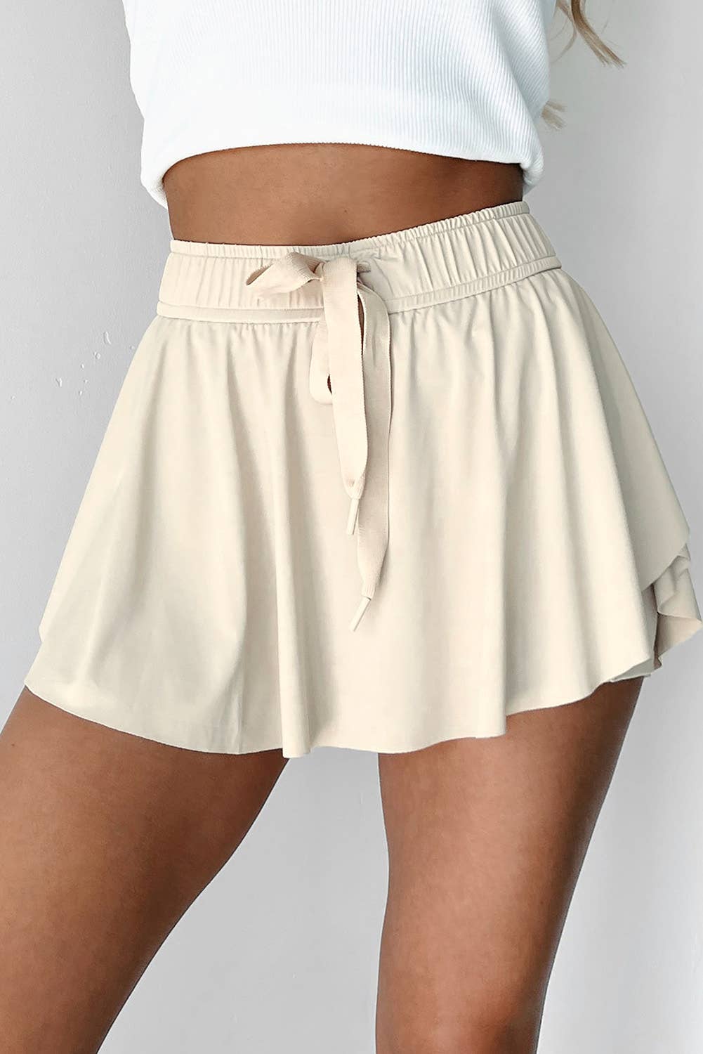 “Helen” High Waist Skort