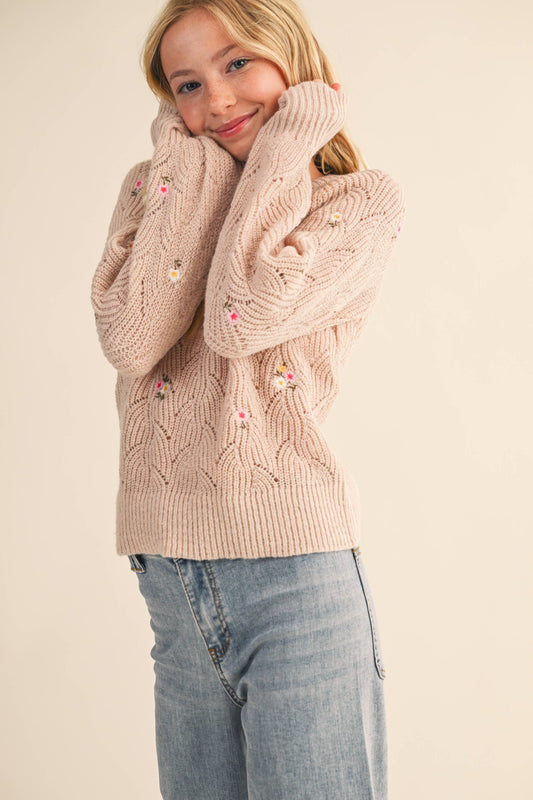 Floral SWEATER