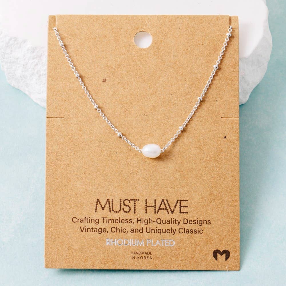 Pearl Pendant Necklace