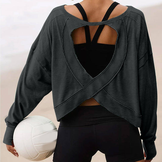Open Back Long Sleeve