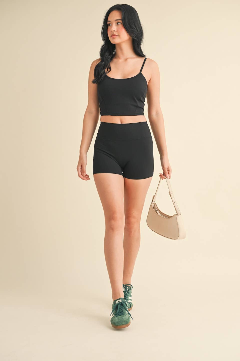 Scoop Neck Crop Top