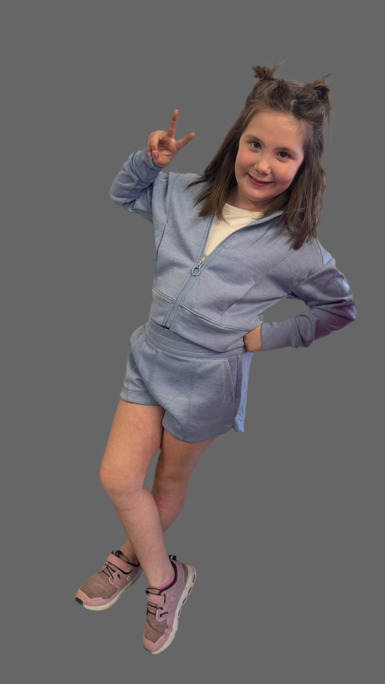 Scuba Jacket, Rib Tank, Short - Girls 3 pc SET