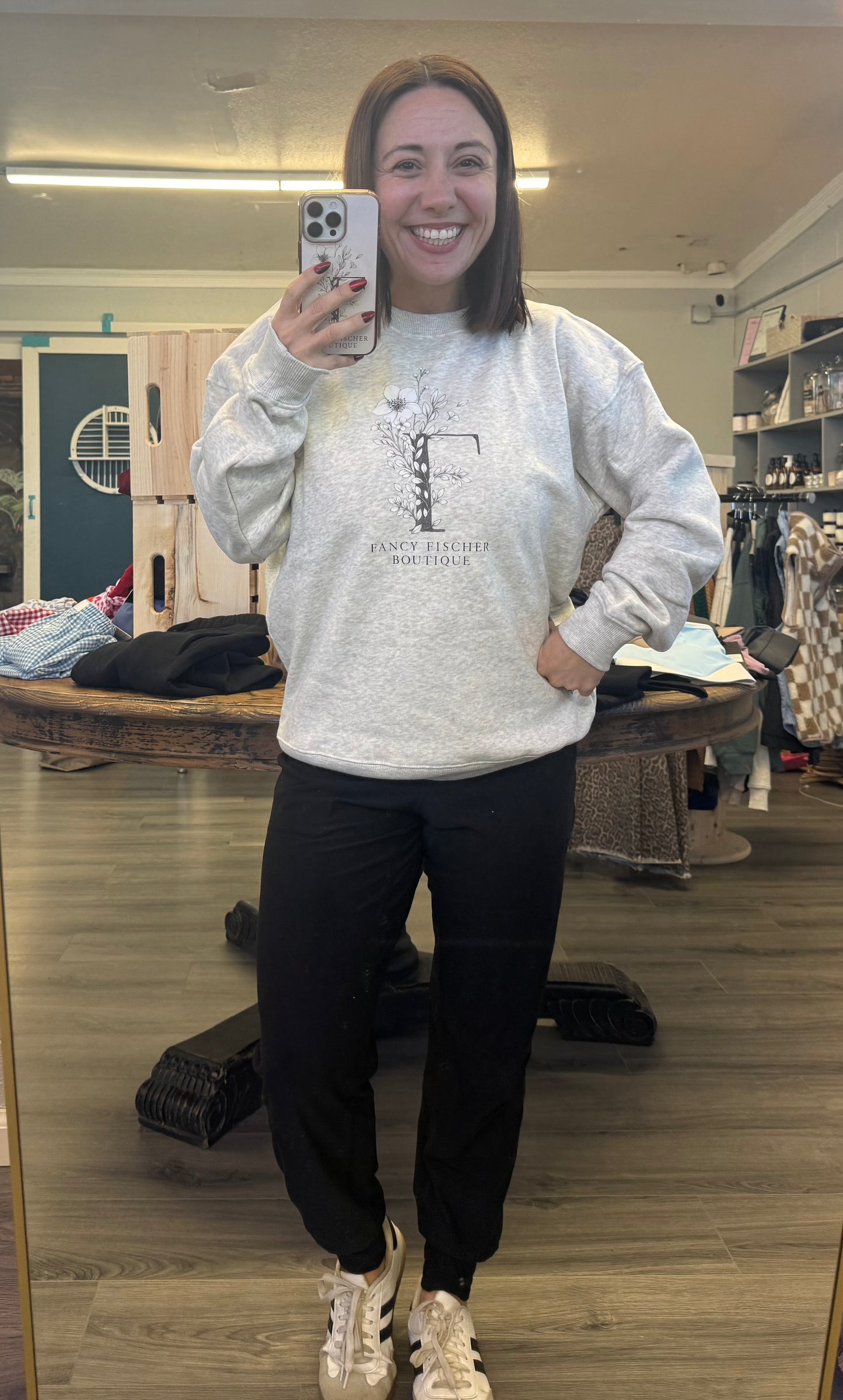 Fancy Fischer Boutique Sweatshirts