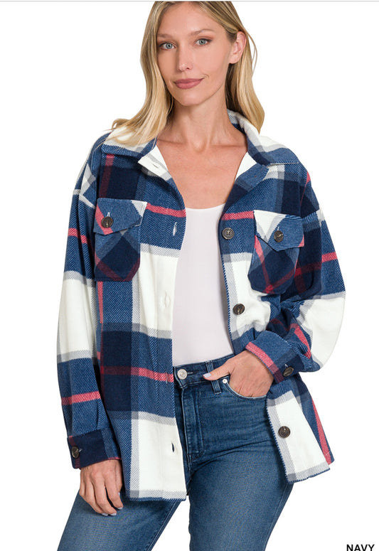 Oversized Fleece Shacket
