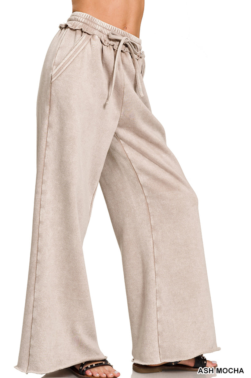 Gracie Wide Leg Sweatpants