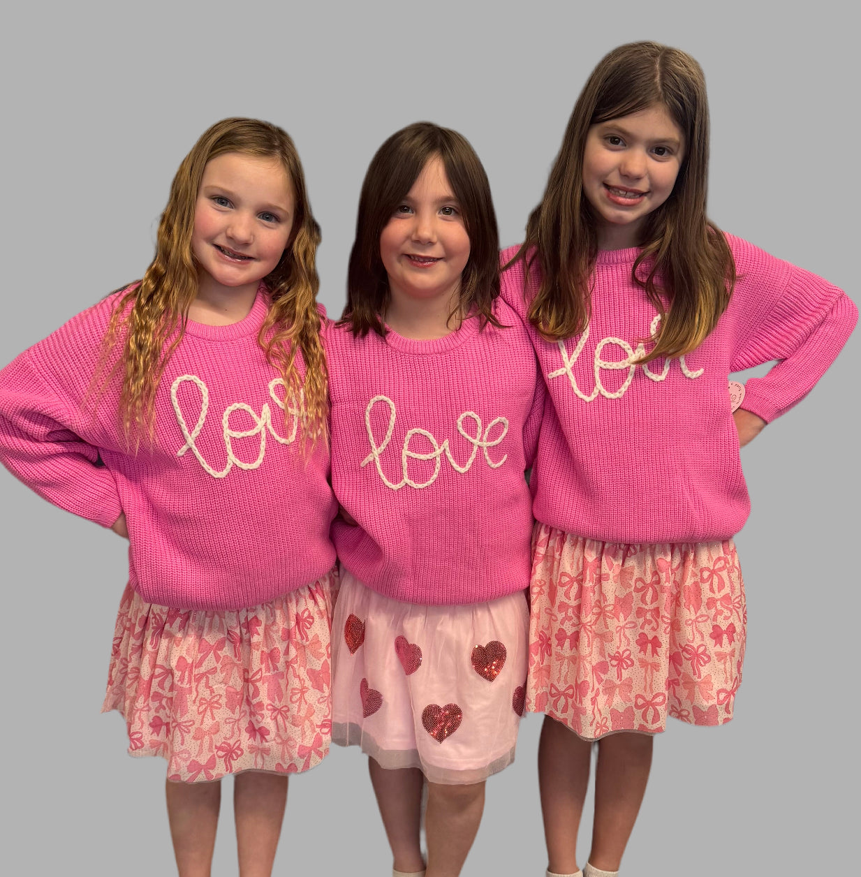 Love Valentine's Day Knit Sweater