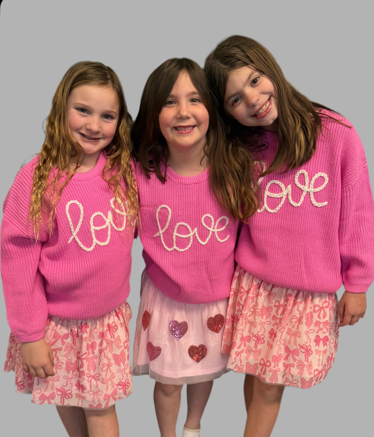 Love Valentine's Day Knit Sweater