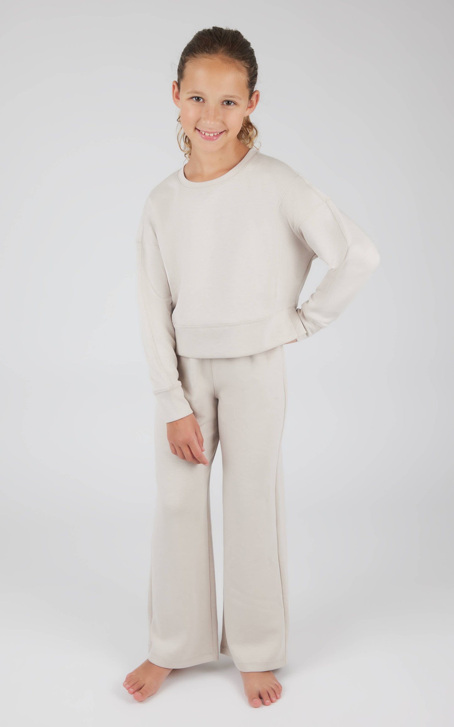 The Olivia Scuba Pullover Set- Girls