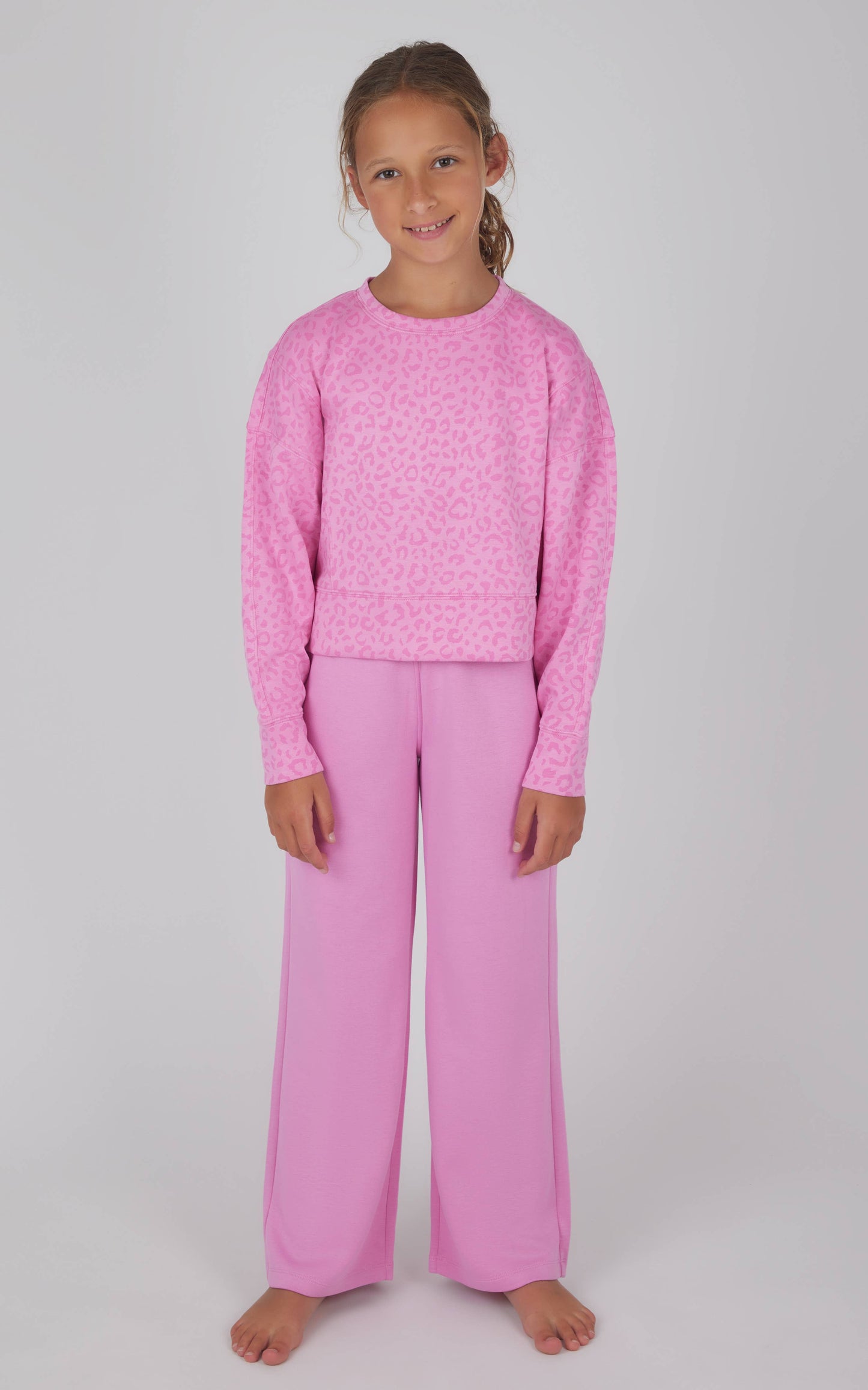 The Olivia Scuba Pullover Set- Girls