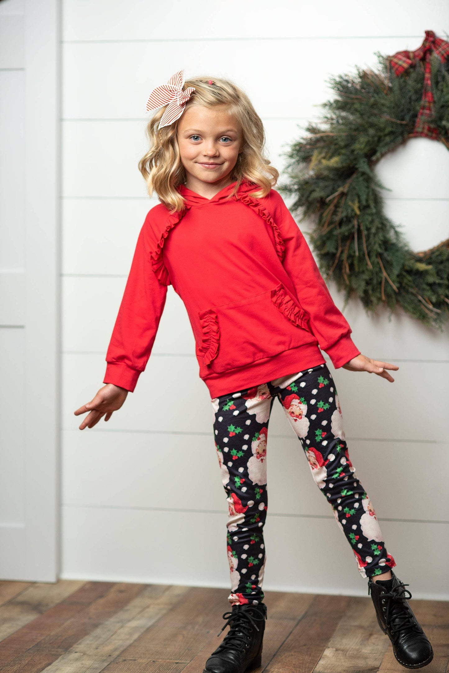 Santa Swag Winter Set- Girls