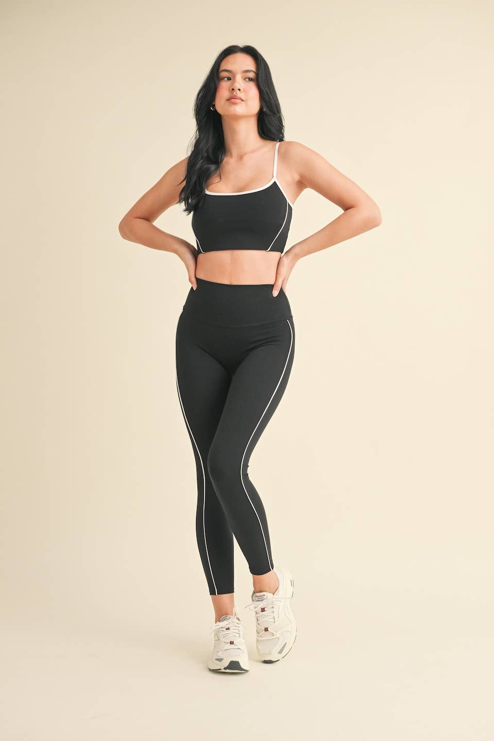 Crop Tank and Leggings Set