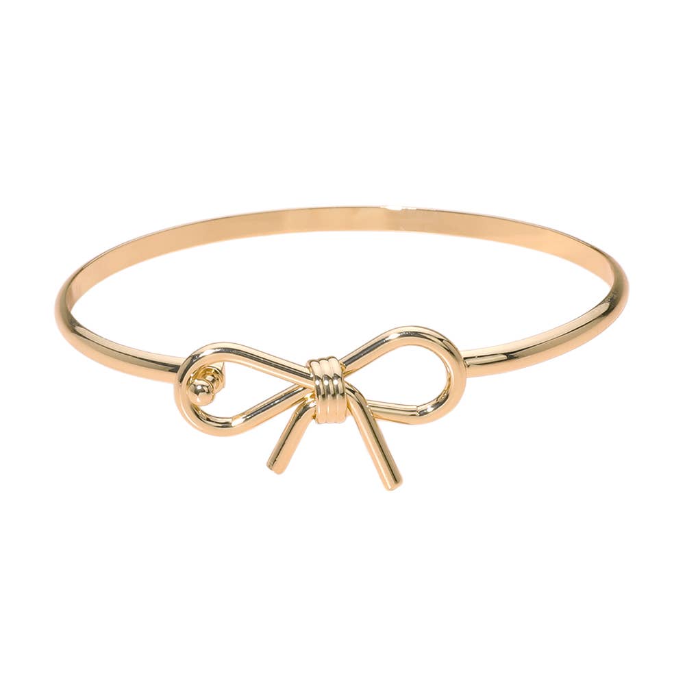 Bow Bangle Bracelet