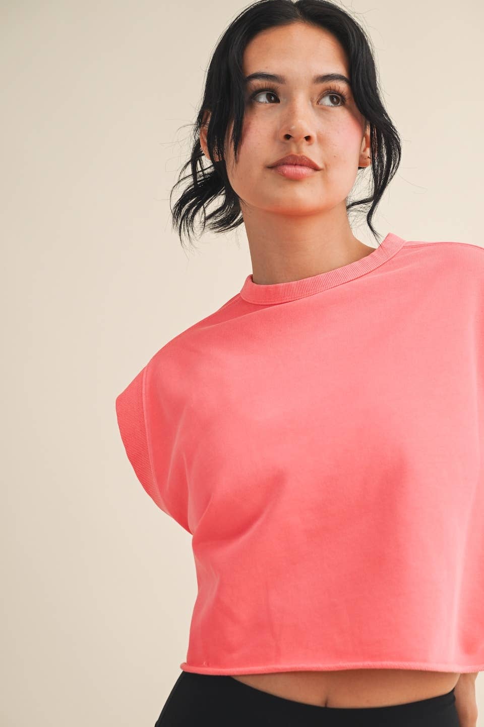 Mineral Wash Open Back Top