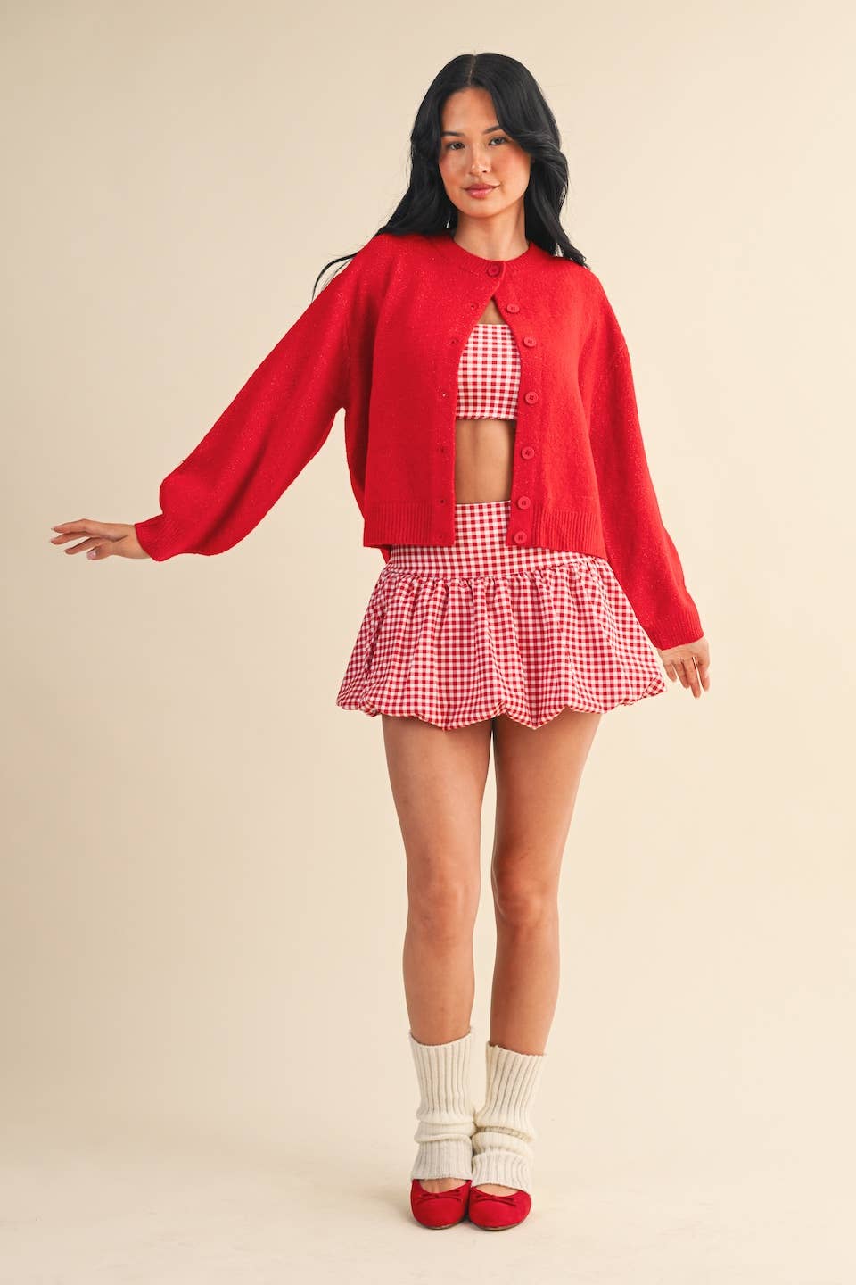 Knit Button Up Cardigan